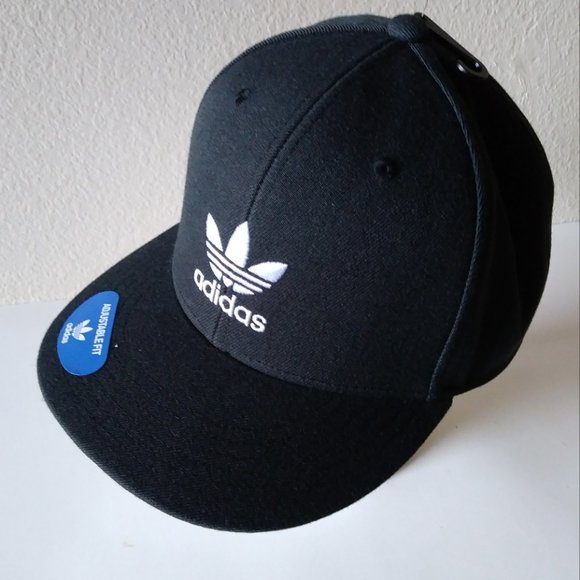 SOLD SOLD Adidas Black White Trefoil AW Men’s Cap - Picture 5 of 16